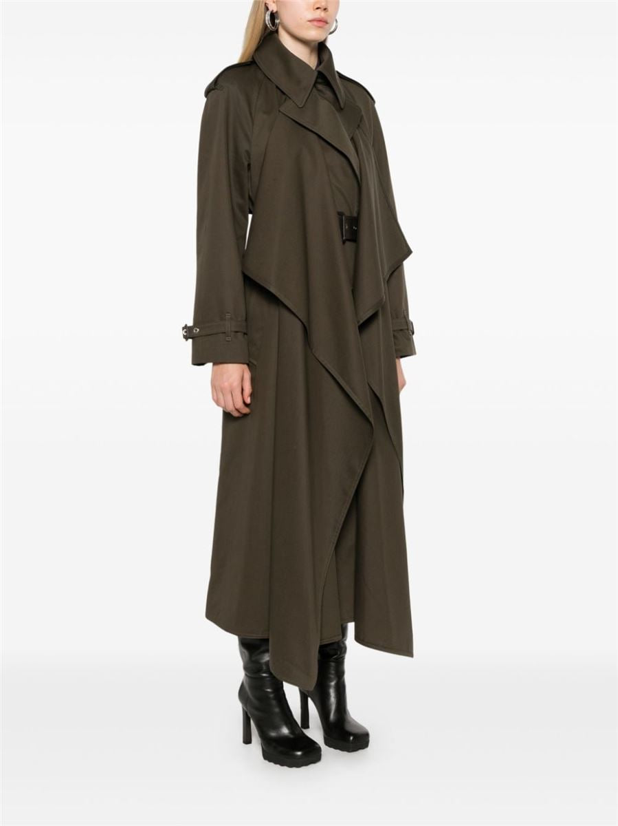 LAYERED TRENCH COAT A. MCQUEEN