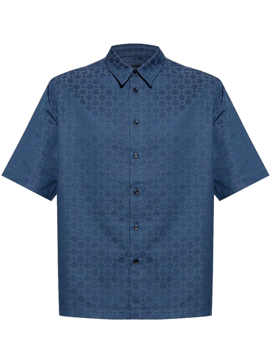 MONOGRAM-PATTERN SHIRT