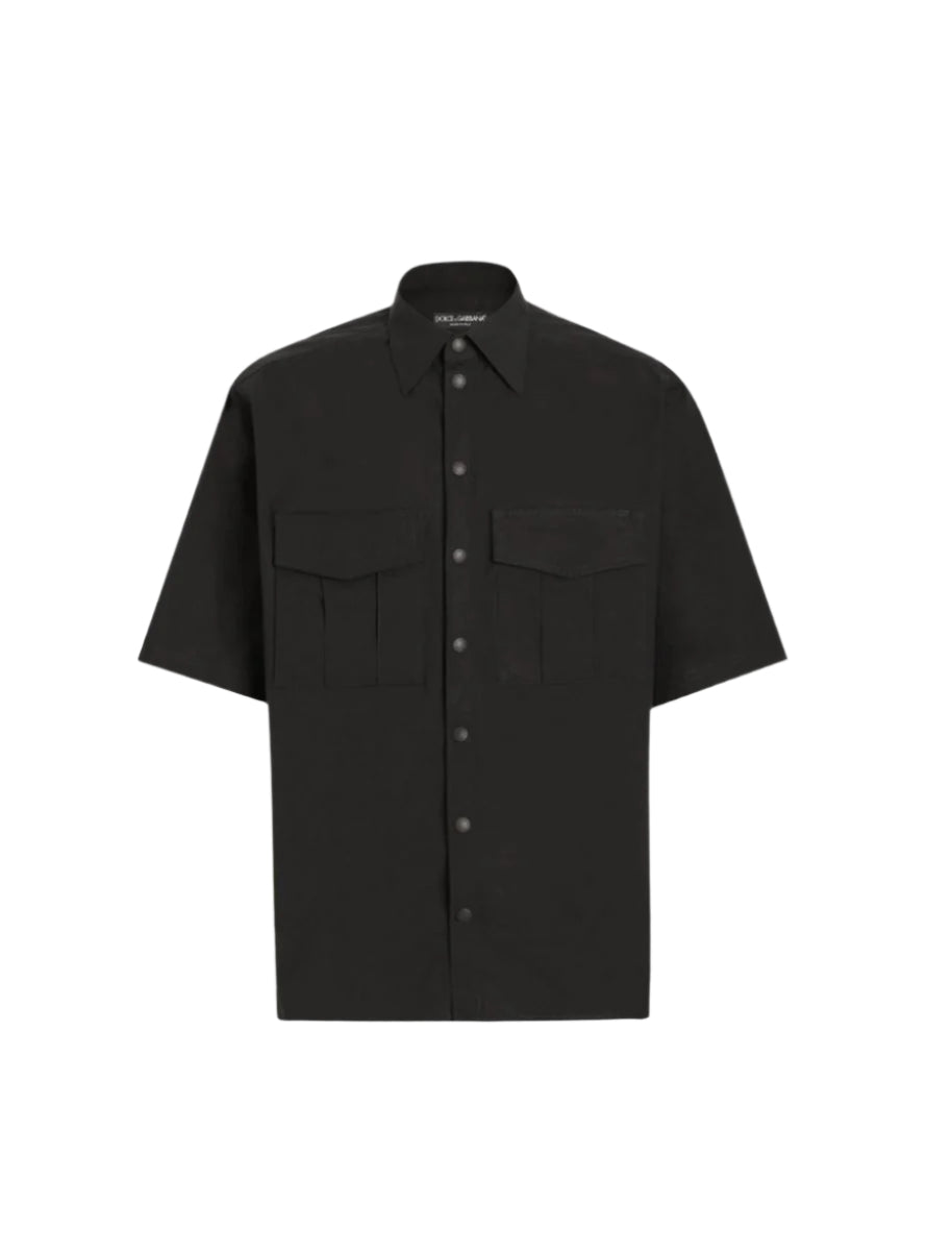 POPLIN SHIRT WITH TAG