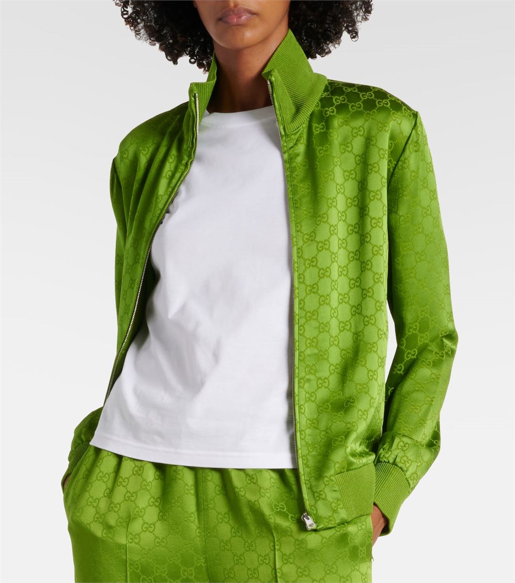 GG SATIN JACQUARD JACKET