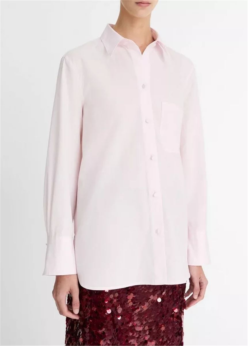 COTTON RELAXED STRAIGHT SHIRT