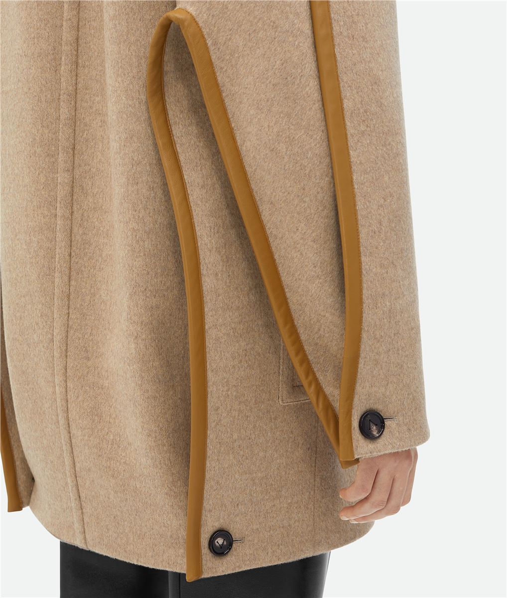 WOOL COAT BOTTEGA VENETA