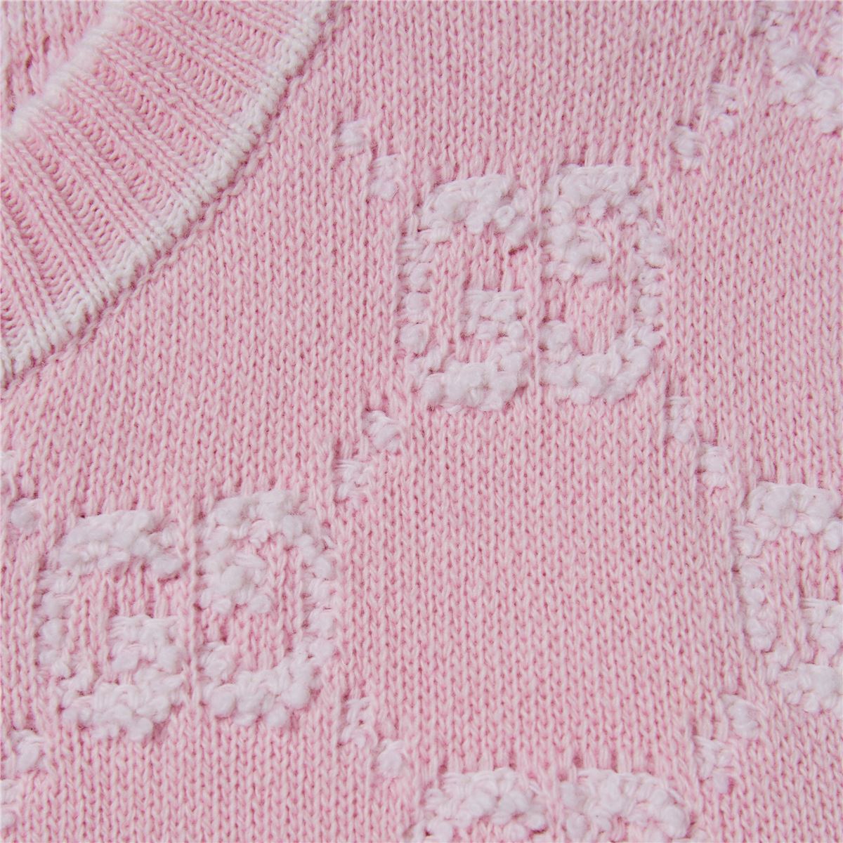 GG WOOL BOUCLÉ JACQUARD CARDIGAN