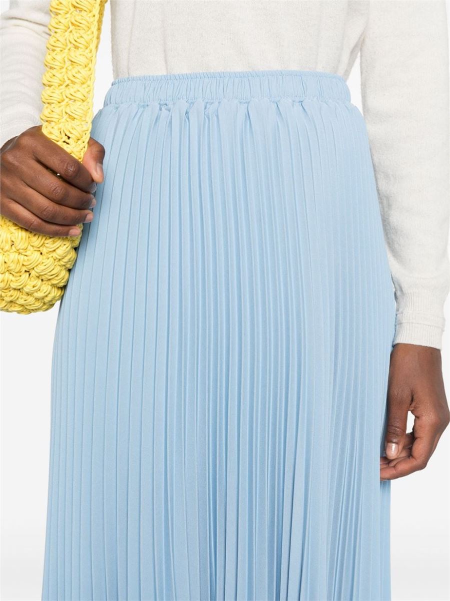 ELASTICATED-WAIST PLEATED SKIRT ERMANNO SCERVINO