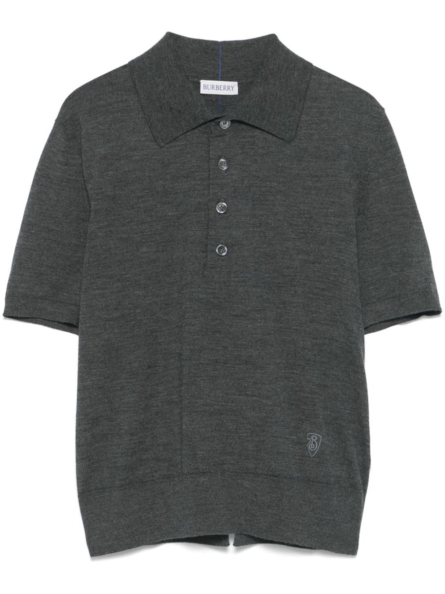 WOOL POLO TOP