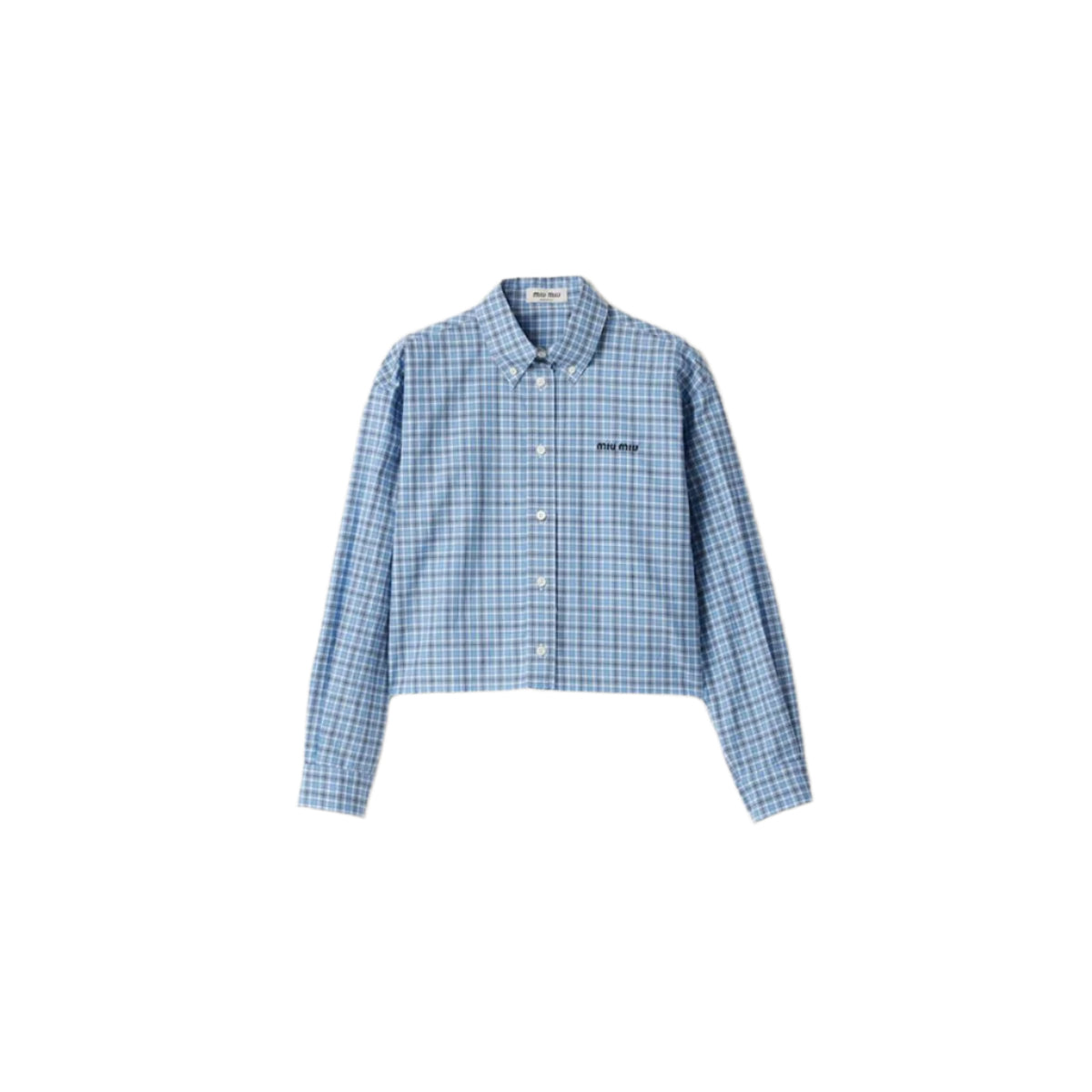 CHECKED POPLIN SHIRT