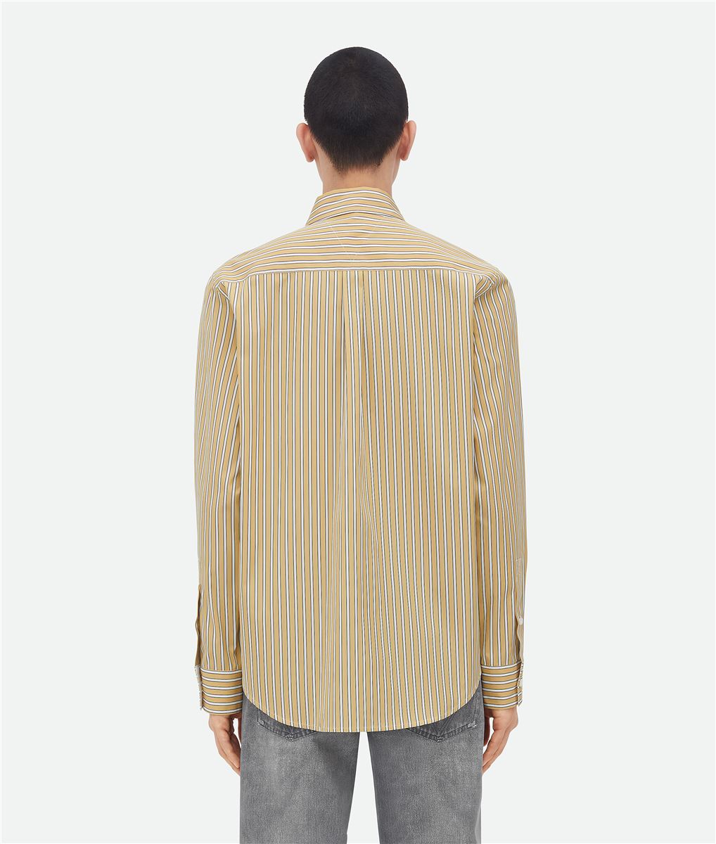 STRIPED POPLIN SHIRT BOTTEGA VENETA