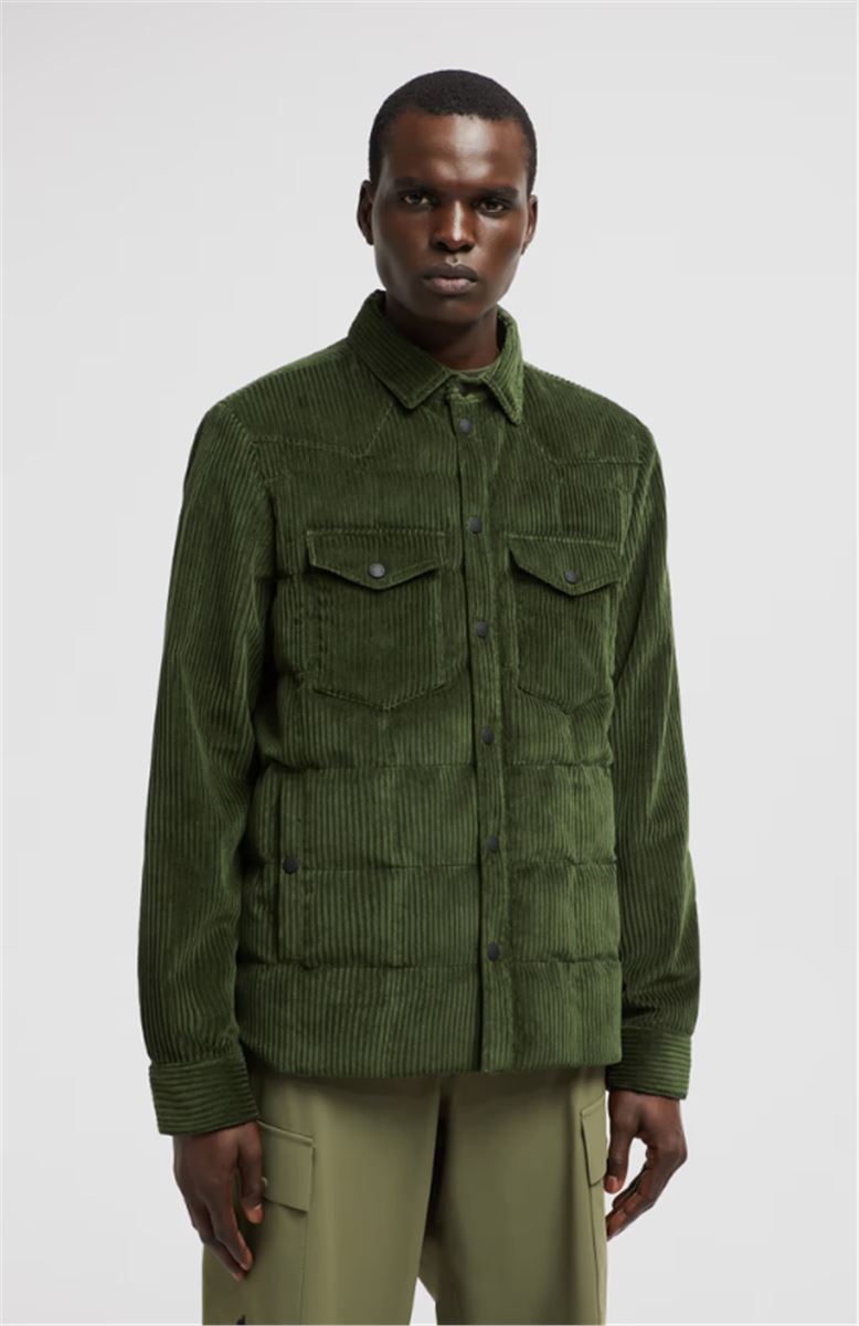 GELT CORDUROY DOWN SHIRT JACKET