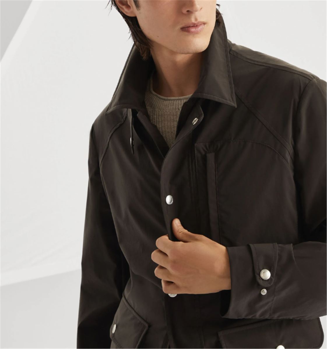 RAGLAN-SLEEVE FIELD JACKET