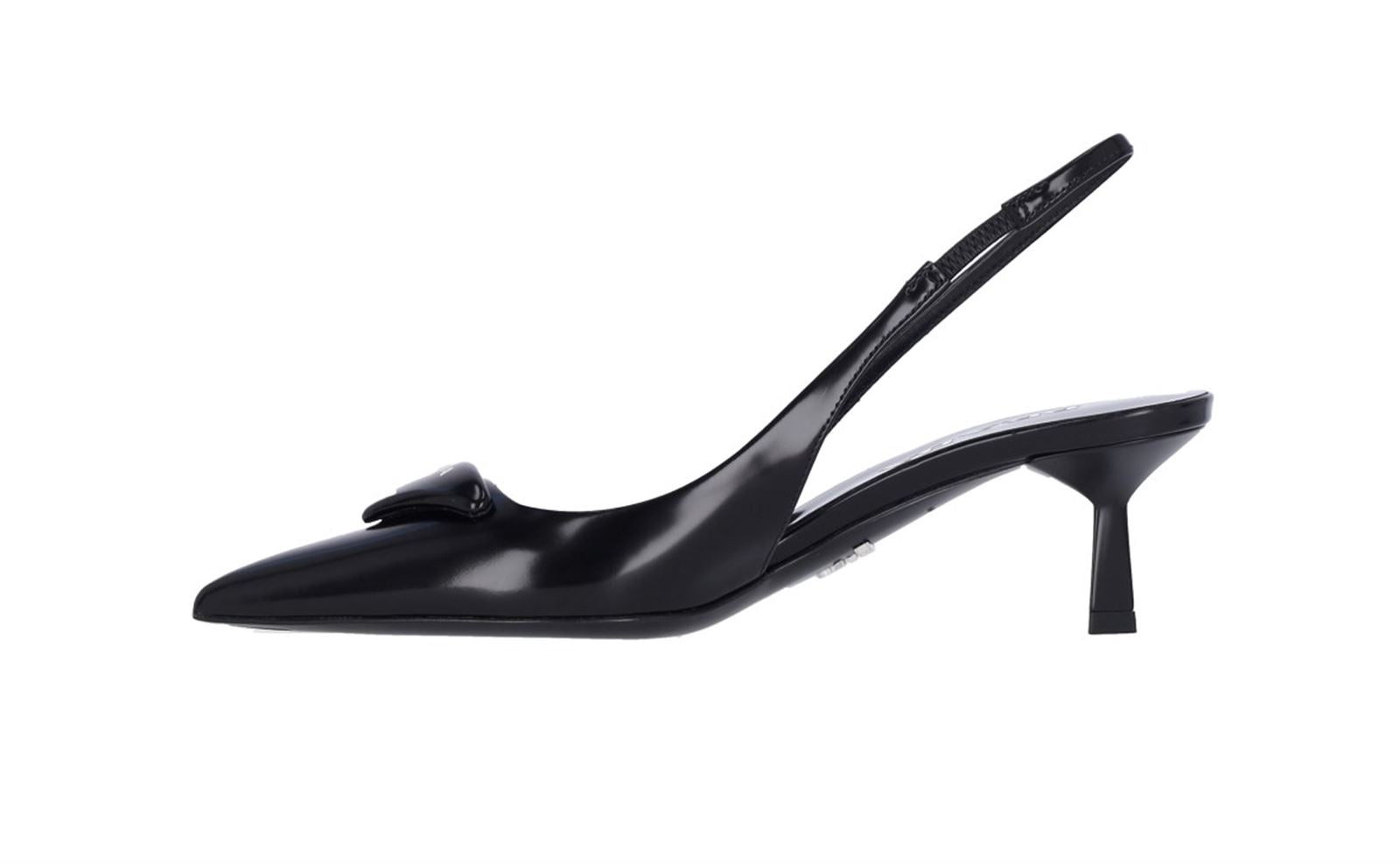 LOGO SLINGBACK PUMPS