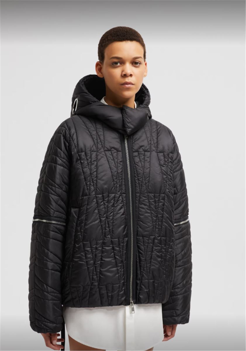 MONCLER X WILLOW SMITH HAISSA 2-IN-1 SHORT DOWN JACKET