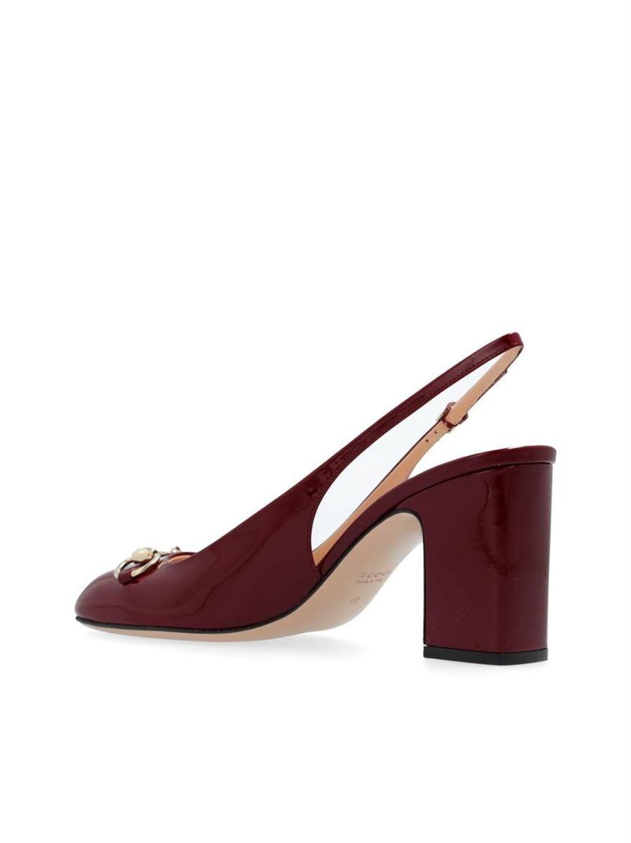 75MM HORSEBIT SLINGBACK PUMPS GUCCI