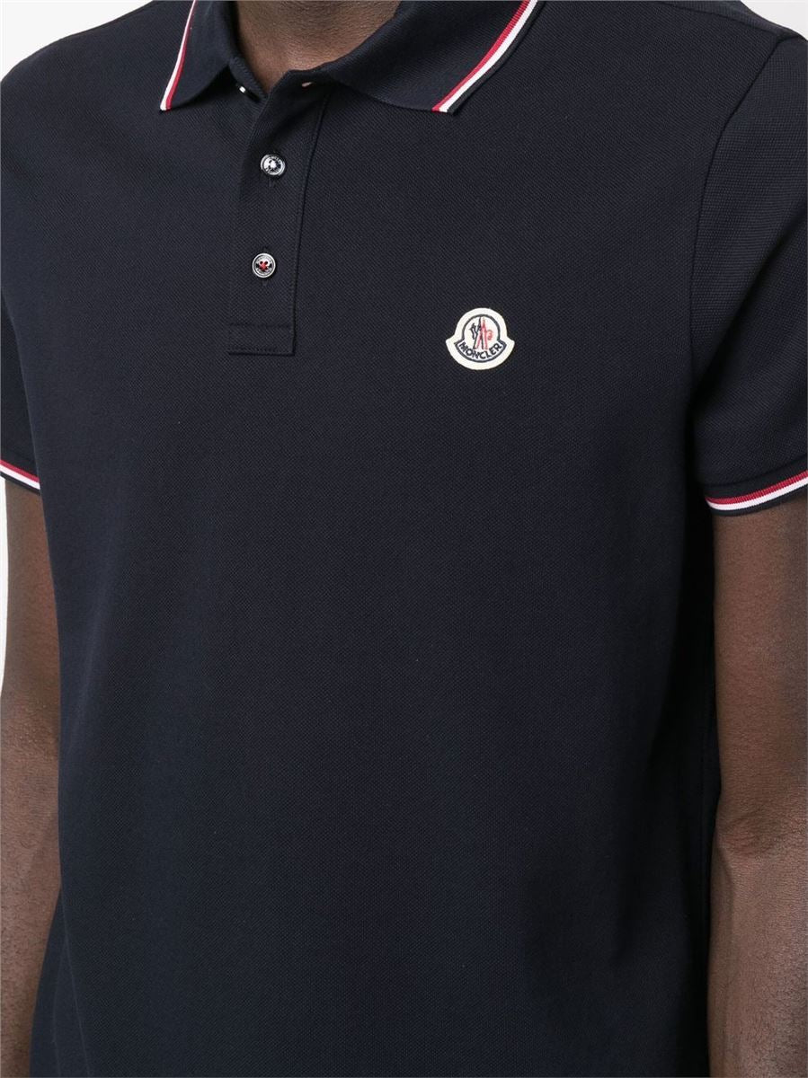 LOGO PATCH POLO SHIRT MONCLER