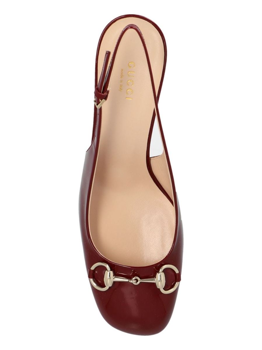 75MM HORSEBIT SLINGBACK PUMPS GUCCI