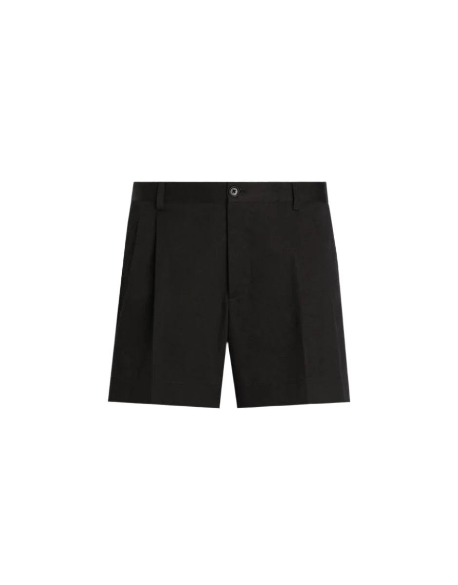 COTTON GABARDINE SHORTS