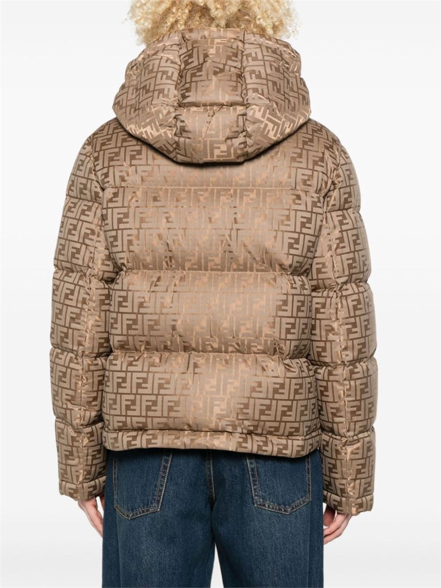 FF-LOGO PADDED JACKET FENDI