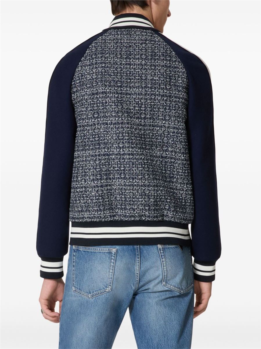 TWEED BOMBER JACKET VALENTINO