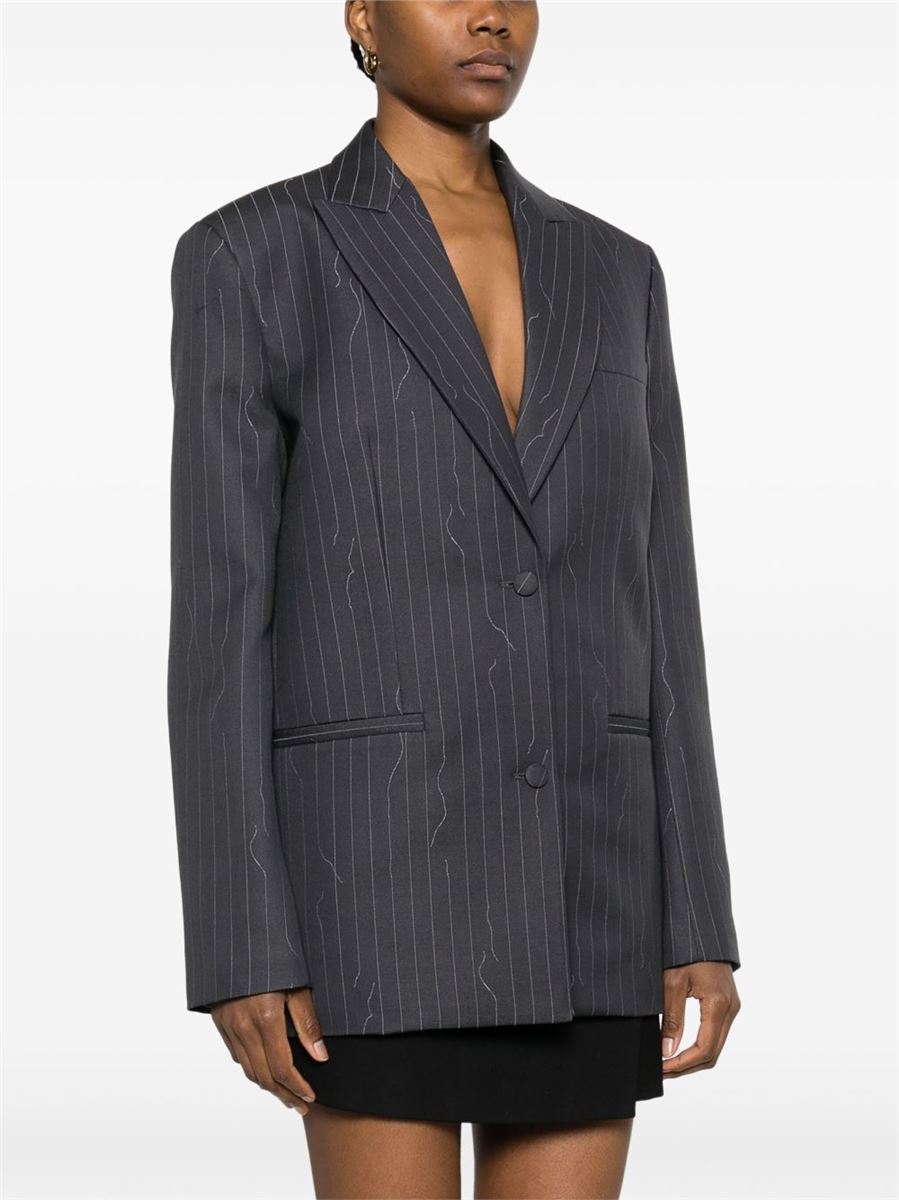 BLAZER WITH PINESTRIPE