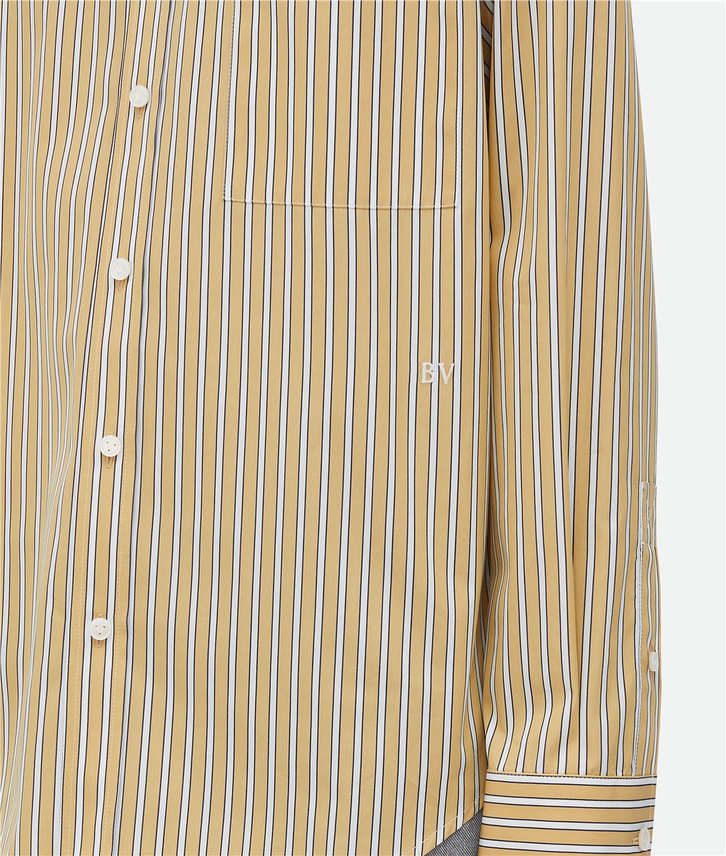 STRIPED POPLIN SHIRT BOTTEGA VENETA