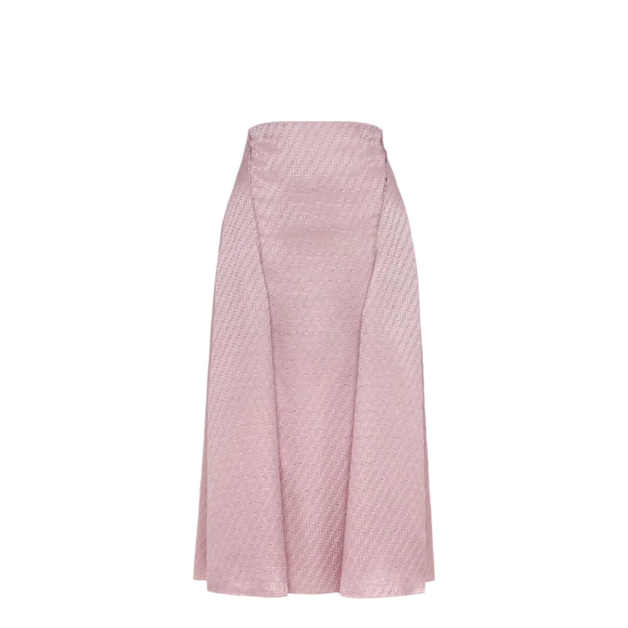 MAUVE PINK FF SILK SKIRT