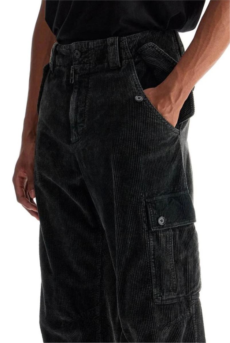 CORDUROY CARGO PANTS