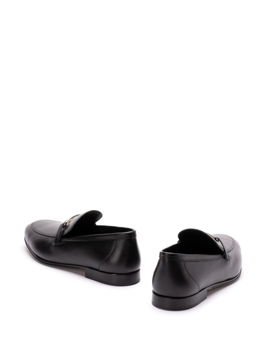 LOGO-PLAQUE LOAFERS FENDI