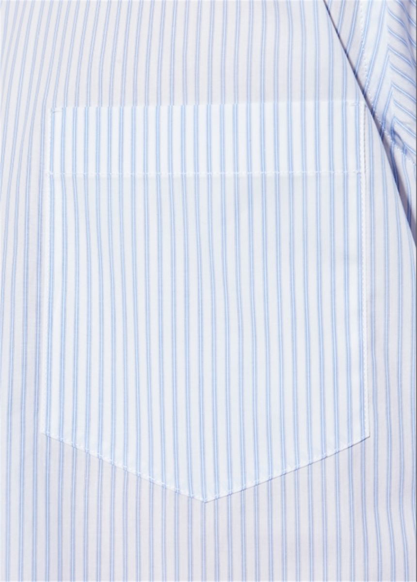 LIGHT BLUE STRIPED SHIRT