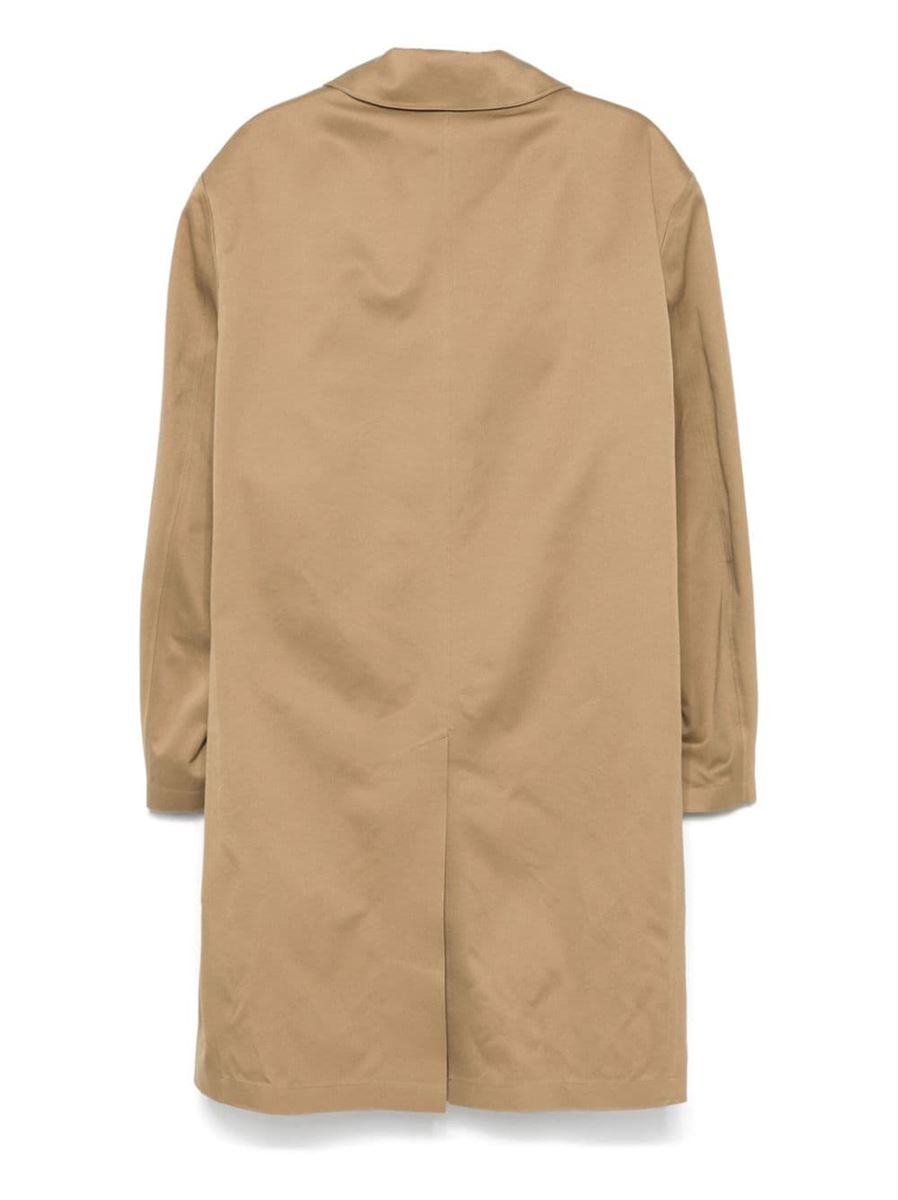 COTTON GABARDINE TRENCH COAT