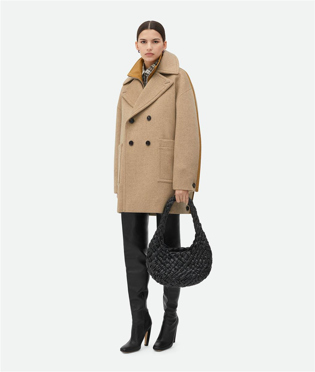 WOOL COAT BOTTEGA VENETA