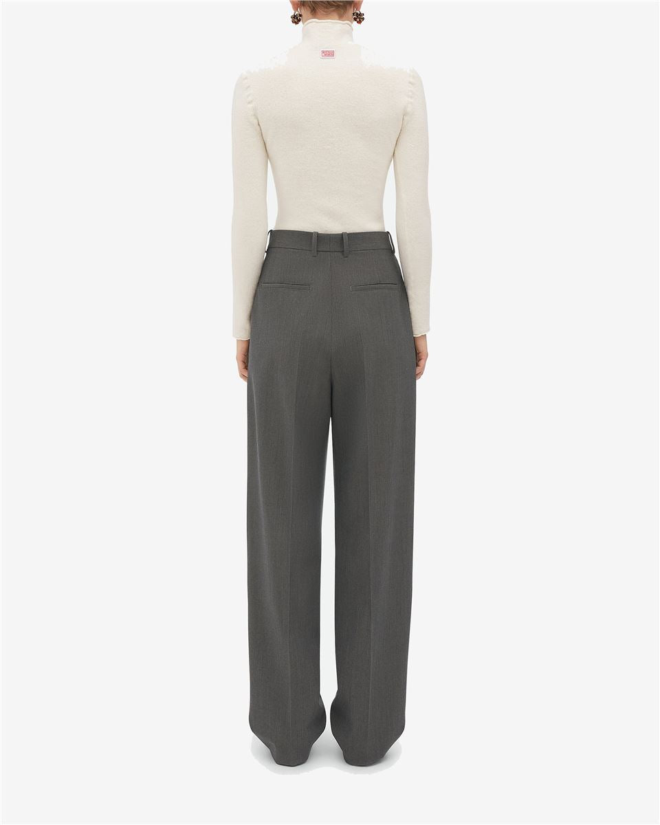 WOMEN'S LIGHT WOOL TROUSERS