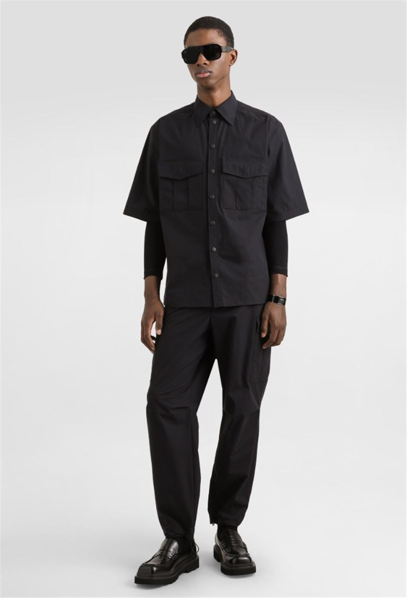 POPLIN SHIRT WITH TAG