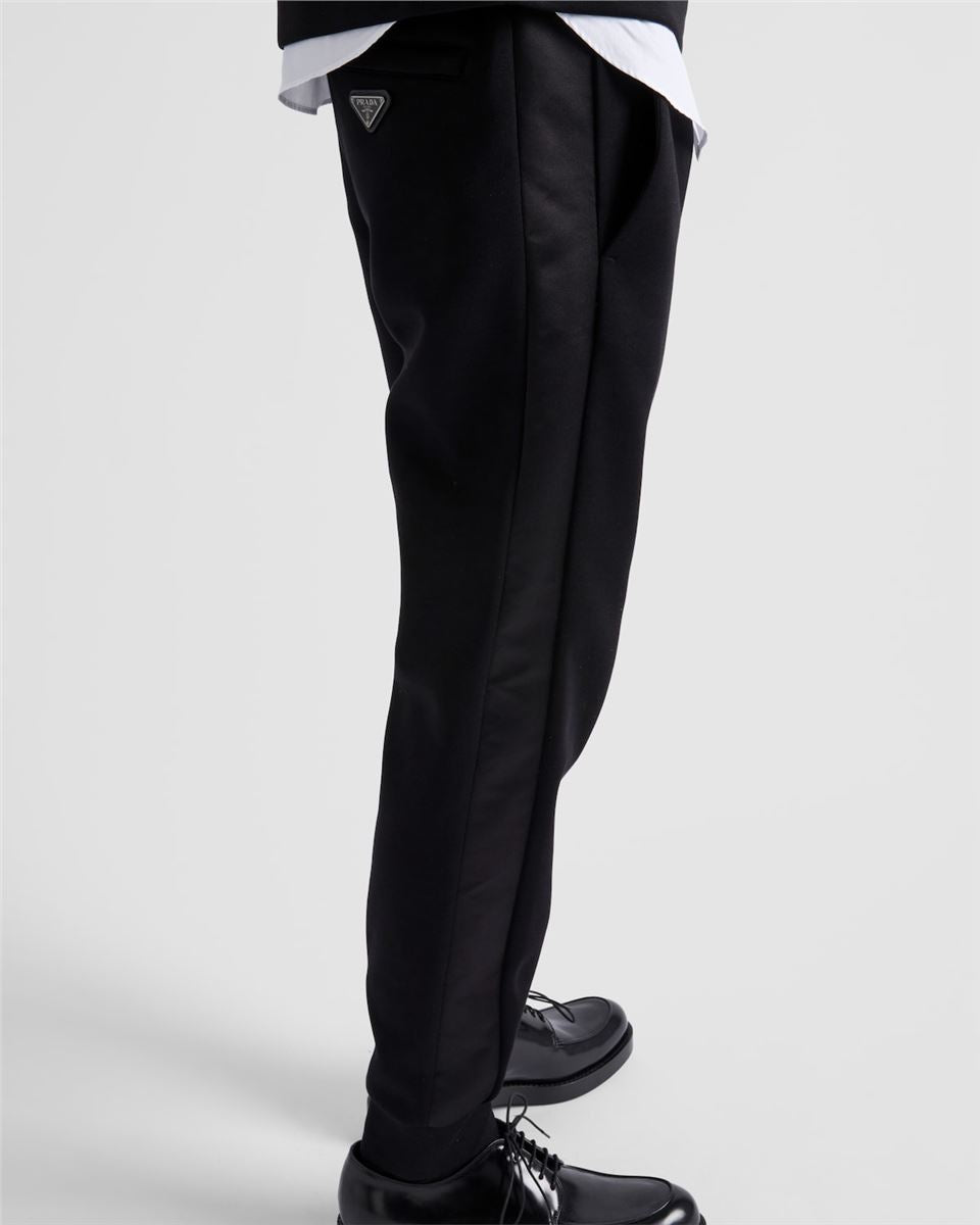 TECHNICAL FLEECE TROUSERS WITH DUCHESSE DETAILS