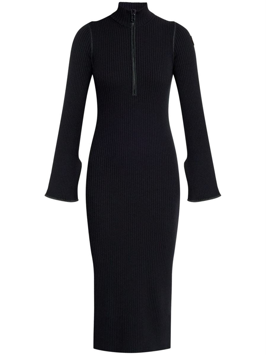 RIBBED DRESS MONCLER