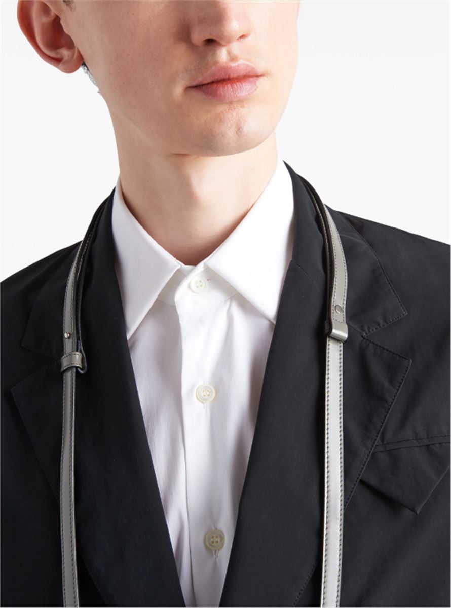 NOTCHED-LAPELS SINGLE-BREASTED BLAZER