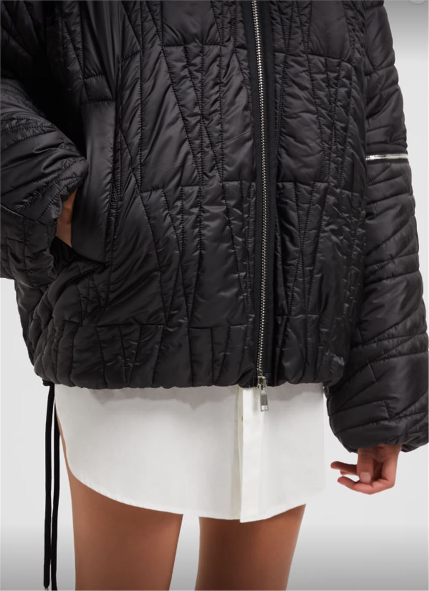 MONCLER X WILLOW SMITH HAISSA 2-IN-1 SHORT DOWN JACKET