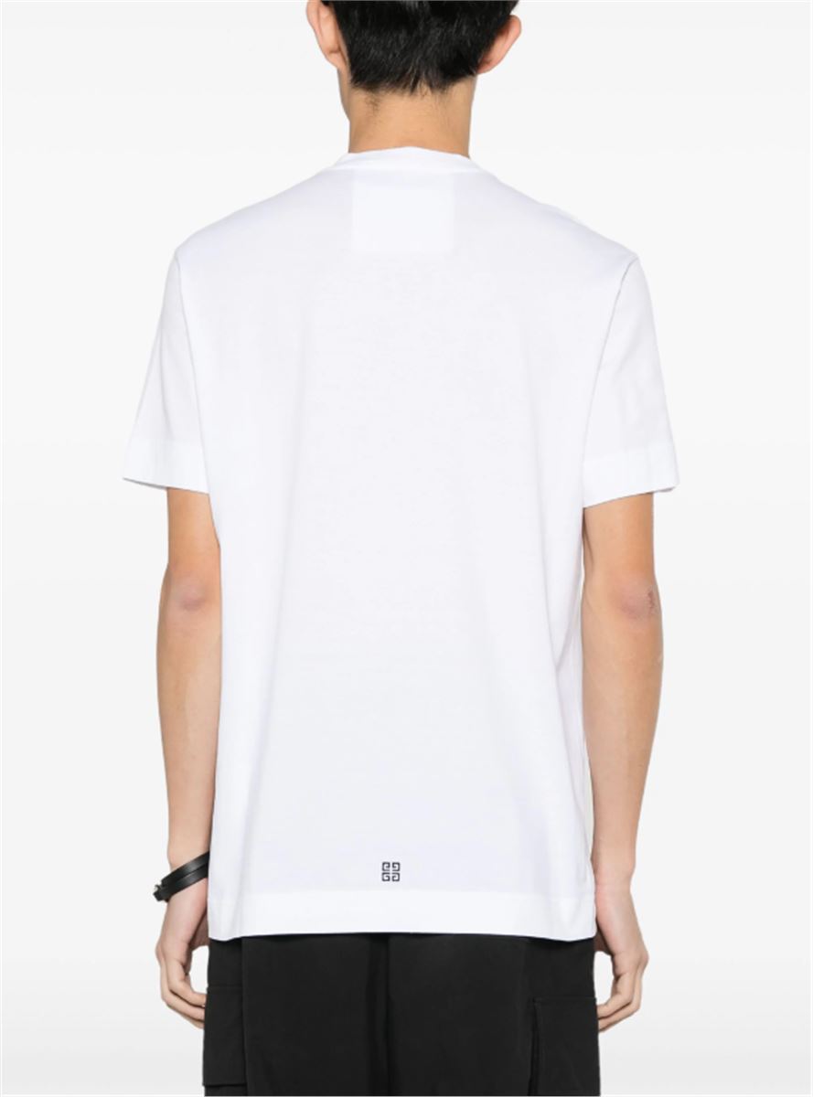 LOGO-PRINT COTTON T-SHIRT GIVENCHY