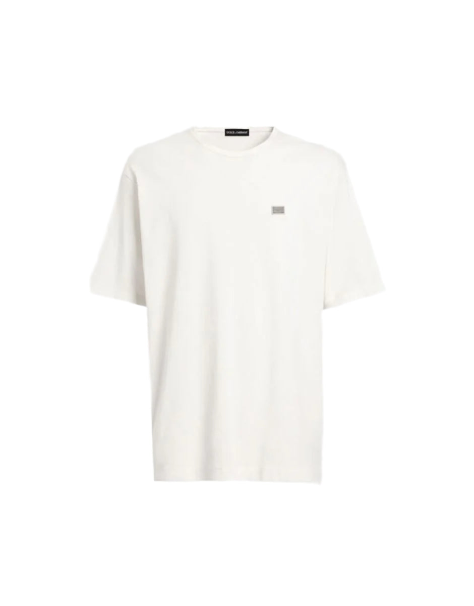 COTTON T-SHIRT WITH TAG