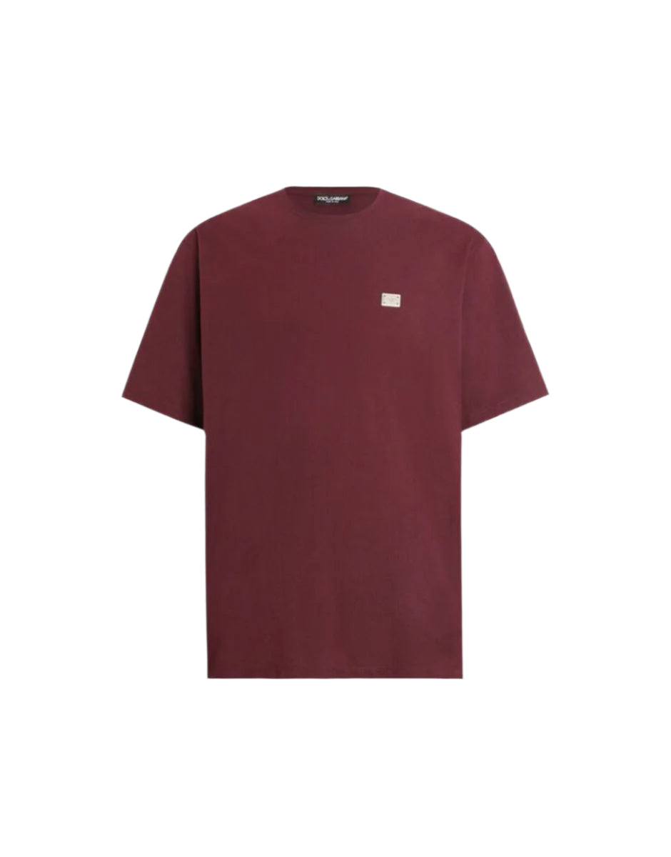 COTTON T-SHIRT WITH TAG