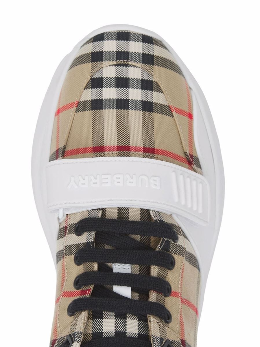 Burberry strap sneakers deals