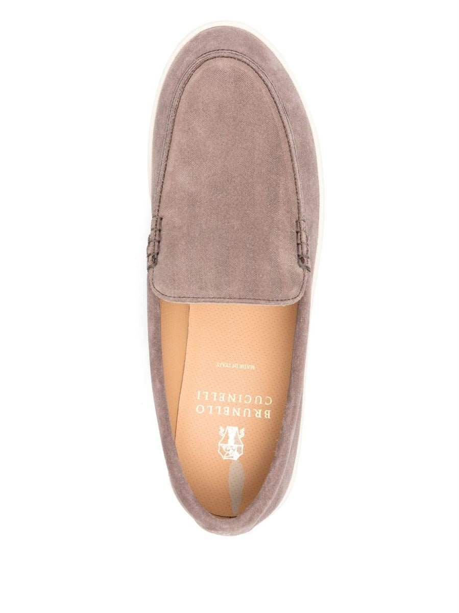 SUEDE LOAFERS