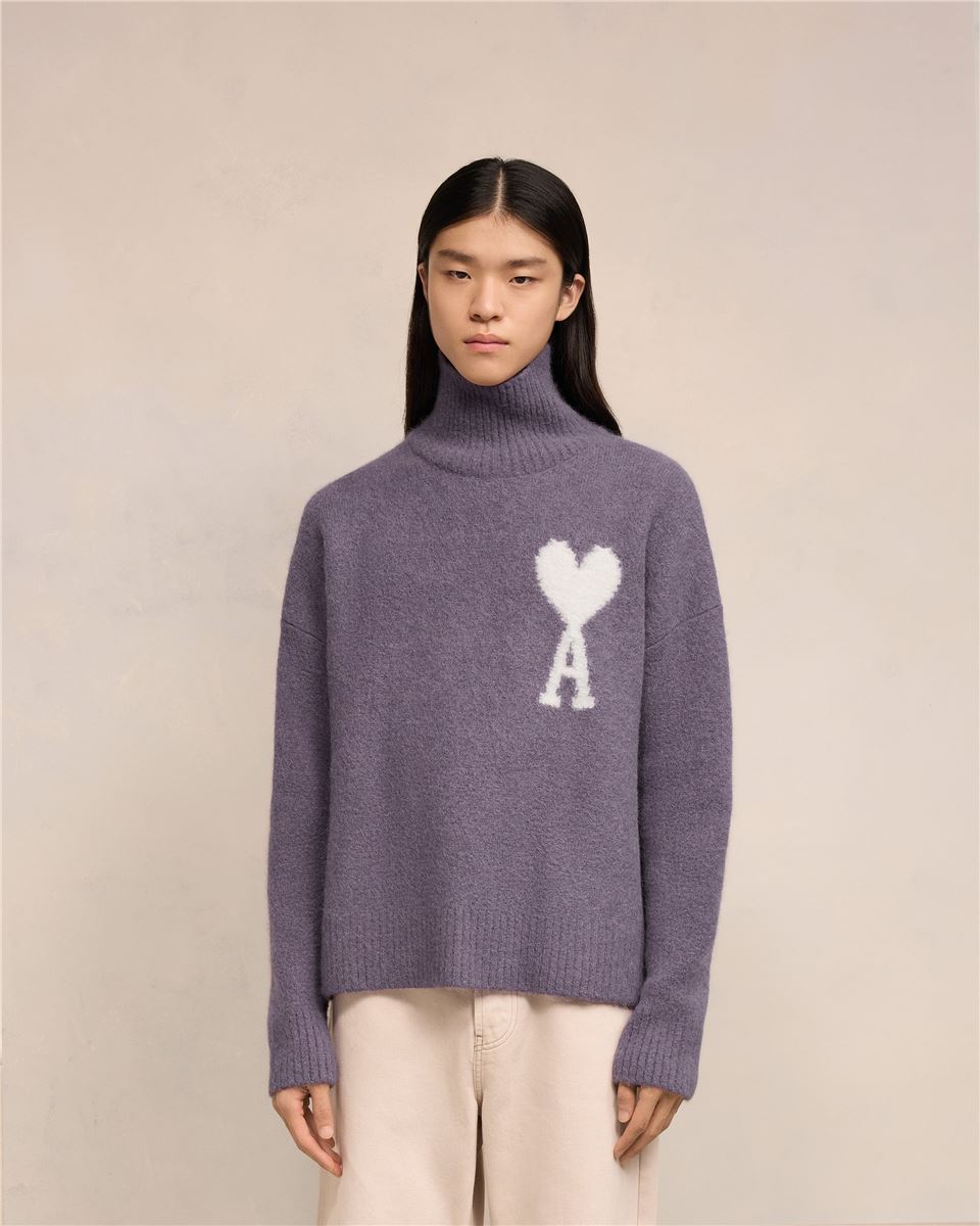 AMI DE COEUR FUNNEL NECK SWEATSHIRT