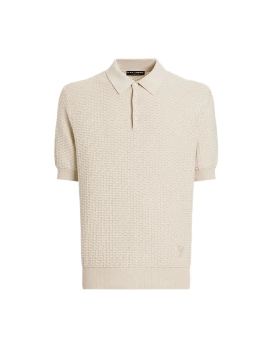 COTTON POLO-SHIRT WITH EMBROIDERED LOGO