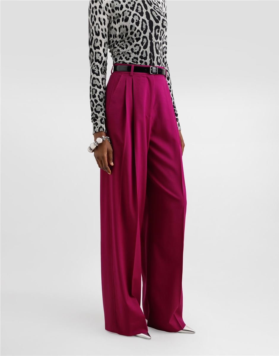 WOOLEN PALAZZO PANTS