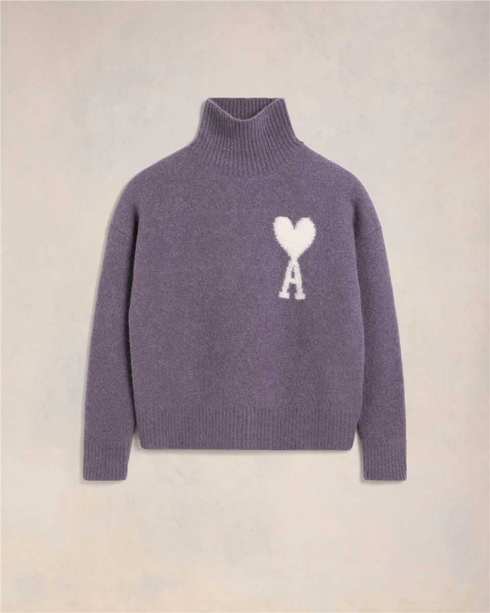 AMI DE COEUR FUNNEL NECK SWEATSHIRT