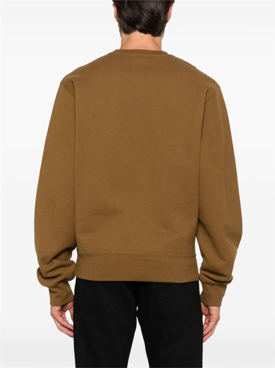 LOGO-EMBROIDERED SWEATSHIRT SAINT LAURENT