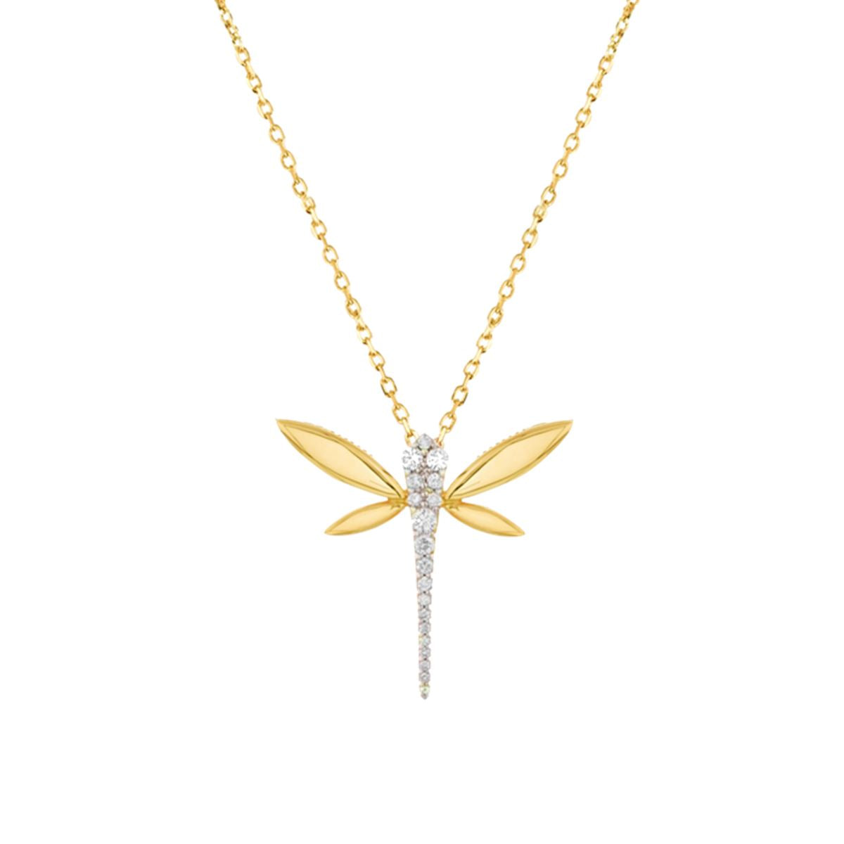 SMALL DRAGONFLY NECKLACE