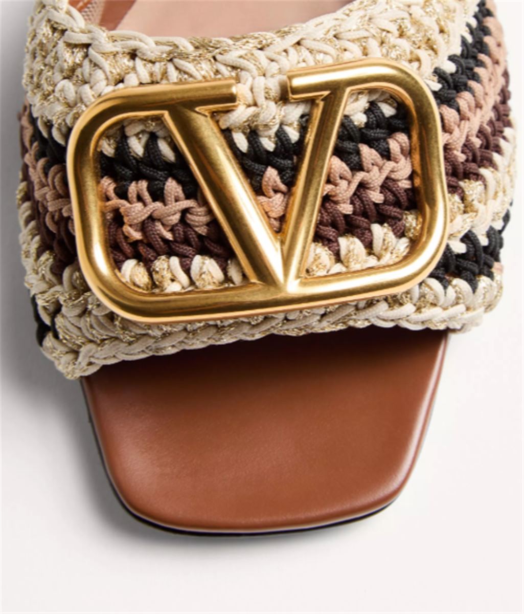 VLOGO SIGNATURE SLIDE SANDAL