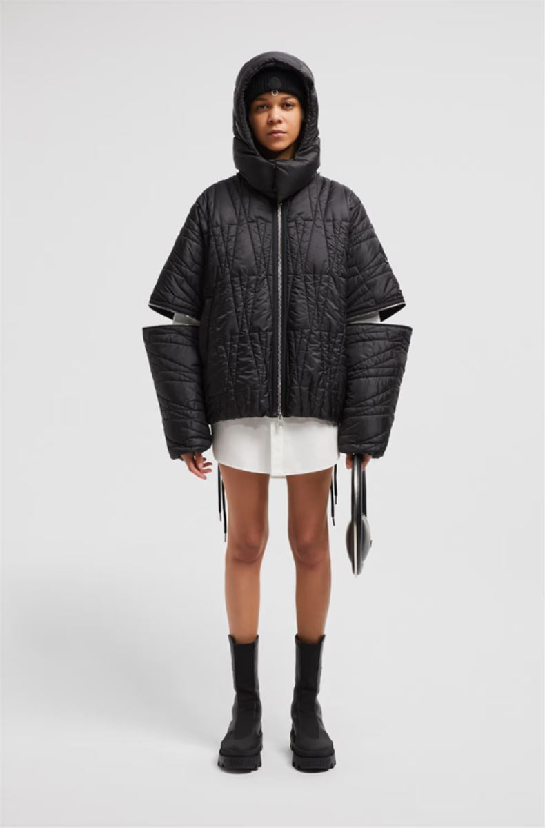 MONCLER X WILLOW SMITH HAISSA 2-IN-1 SHORT DOWN JACKET