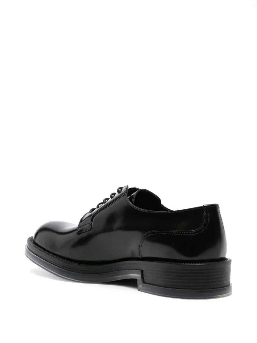 FLOAT LEATHER DERBY SHOES A. MCQUEEN