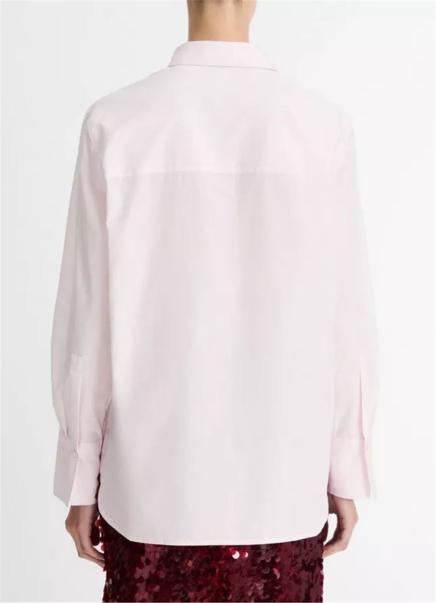 COTTON RELAXED STRAIGHT SHIRT